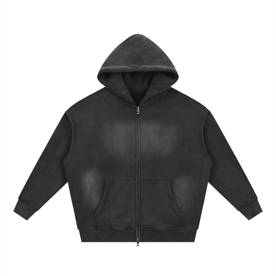 Sunfade Two-Way Zip Hoodie