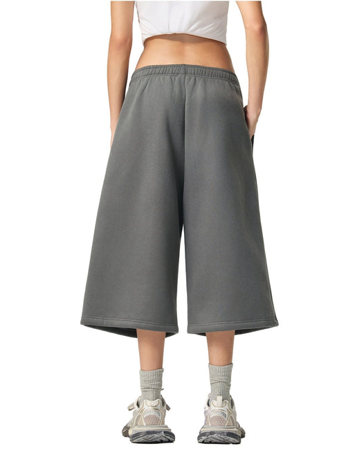 SOL Relaxed Drawstring Three-quarter Sweatpants — alternate view