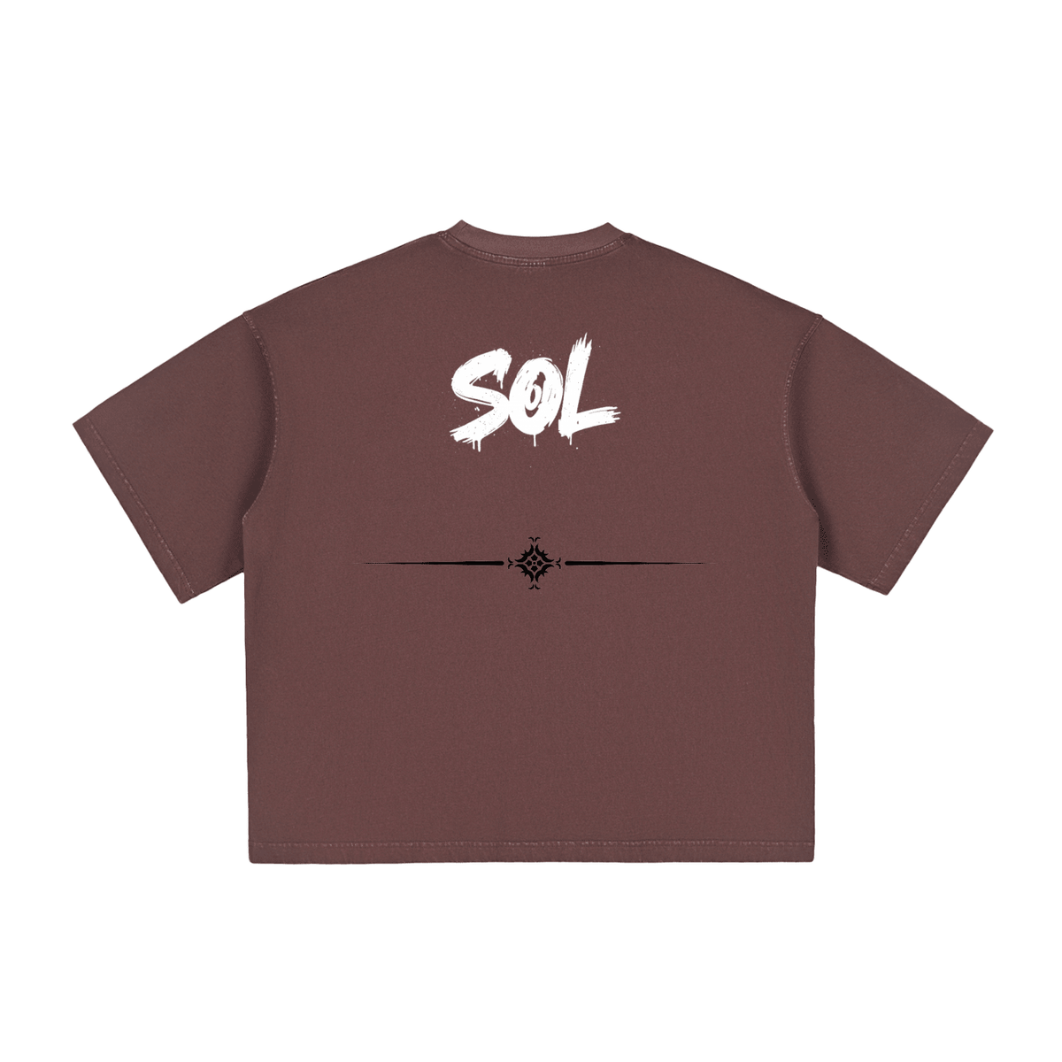 SOL Relic Boxy Tee — vintage wash boxy tee, view 13