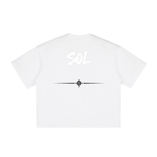 SOL Relic Boxy Tee — vintage wash boxy tee, view 5