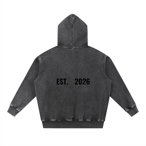 SOL Snow Wash Fleece Oversize Hoodie — view 3