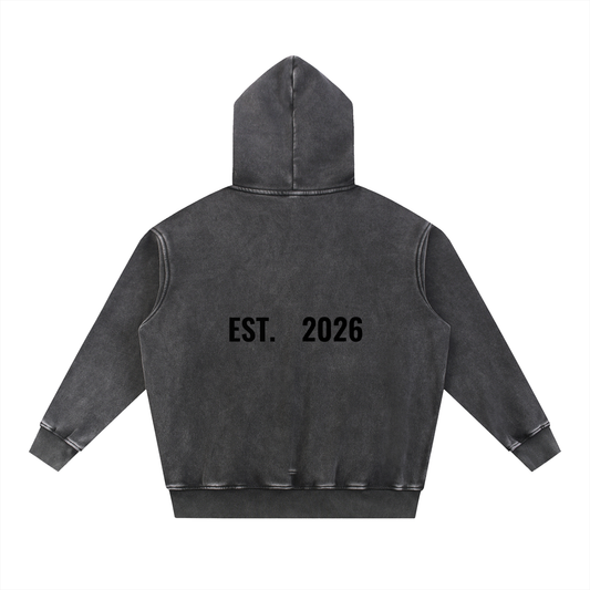 SOL Snow Wash Fleece Oversize Hoodie — view 3