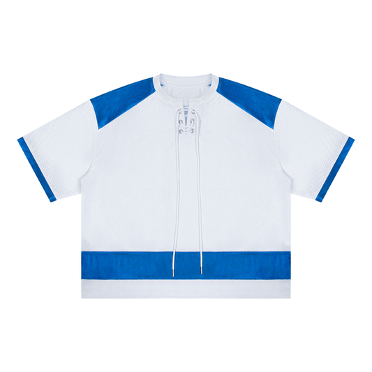 SOL Unisex Raglan Sleeve Mesh Boxy T-Shirt — view 2