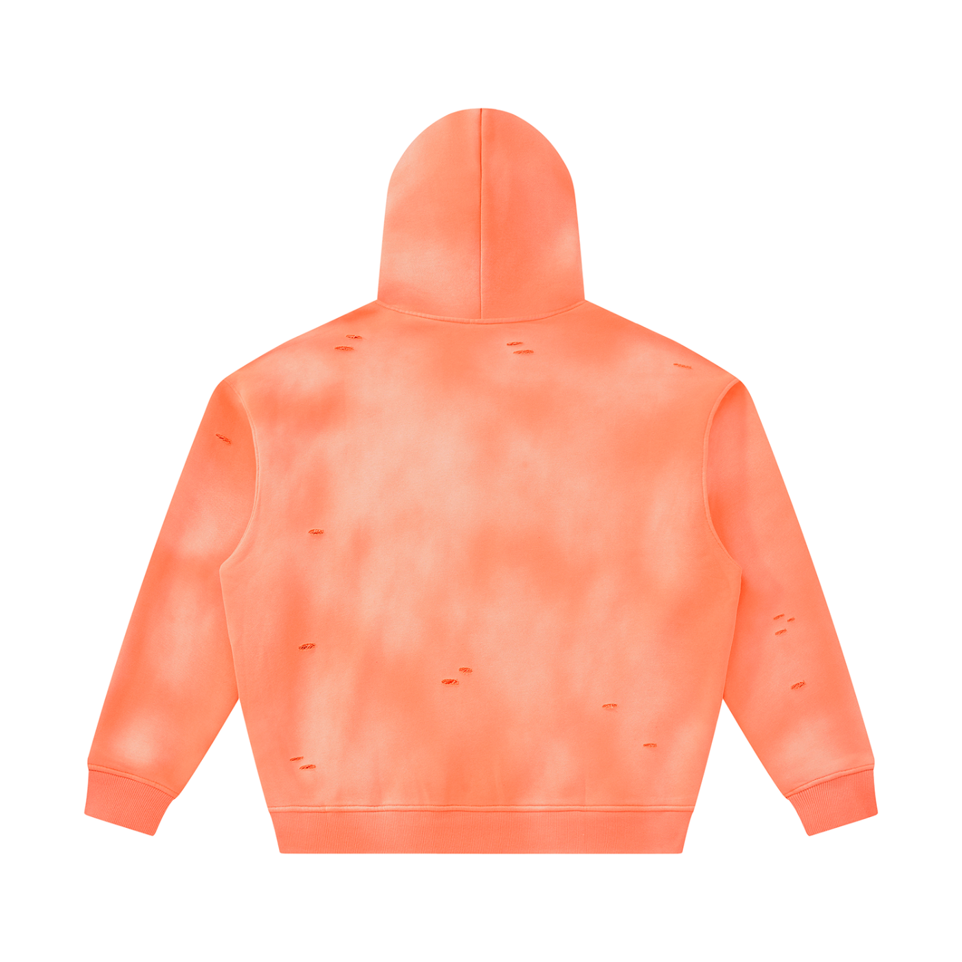 SOL Unisex Sunfade Frayed Fleece Hoodie — view 7