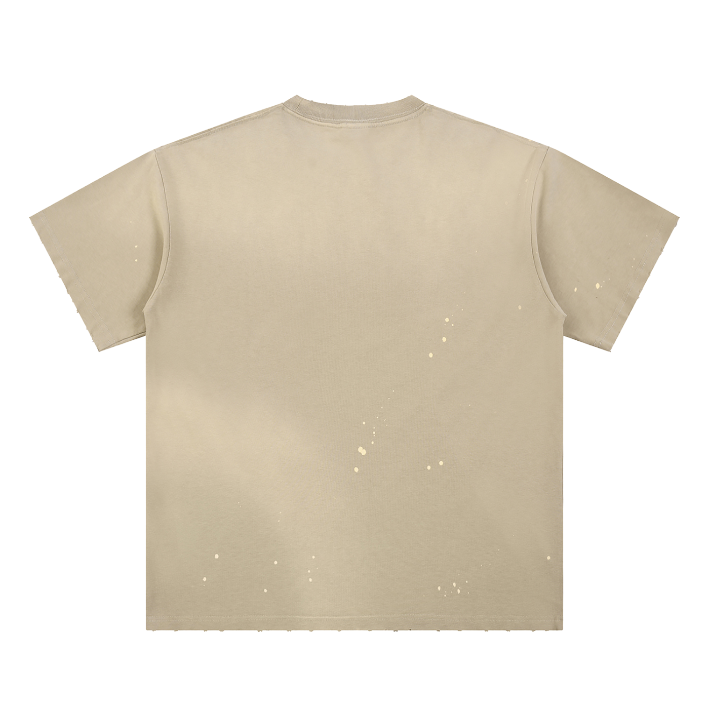 SOL Hand-Frayed Sunfade Paint Splatter T-Shirt — view 5