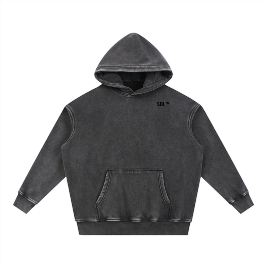 SOL Snow Wash Fleece Oversize Hoodie — view 2
