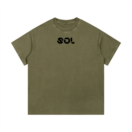SOL Vintage Wash Cotton T-Shirt — view 11