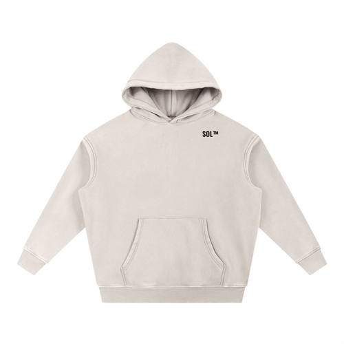 SOL Snow Wash Fleece Oversize Hoodie — view 4