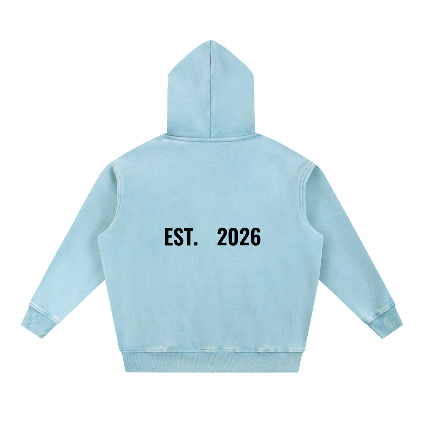 SOL Snow Wash Fleece Oversize Hoodie — view 9