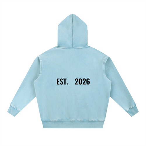SOL Snow Wash Fleece Oversize Hoodie — view 9