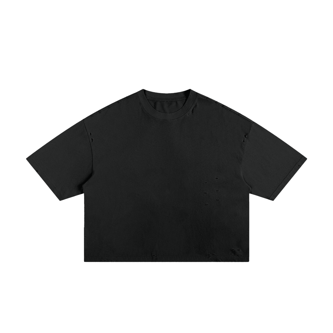 SOL Classic Frayed Boxy Tee — view 2
