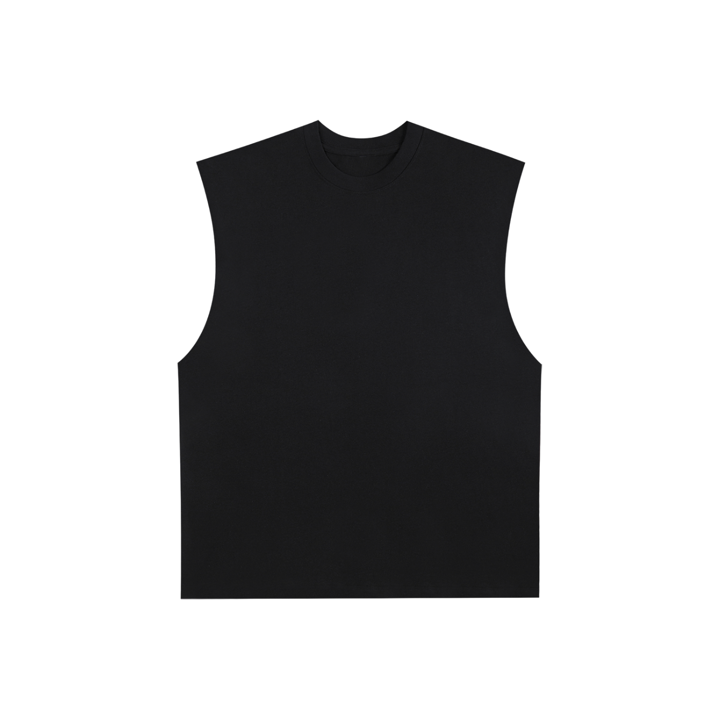 SOL Raw Edge Cotton Tank Top — view 2