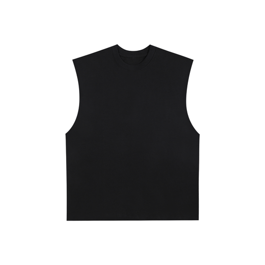 SOL Raw Edge Cotton Tank Top — view 2