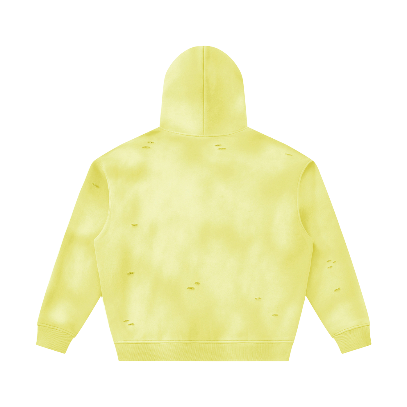 SOL Unisex Sunfade Frayed Fleece Hoodie — view 5