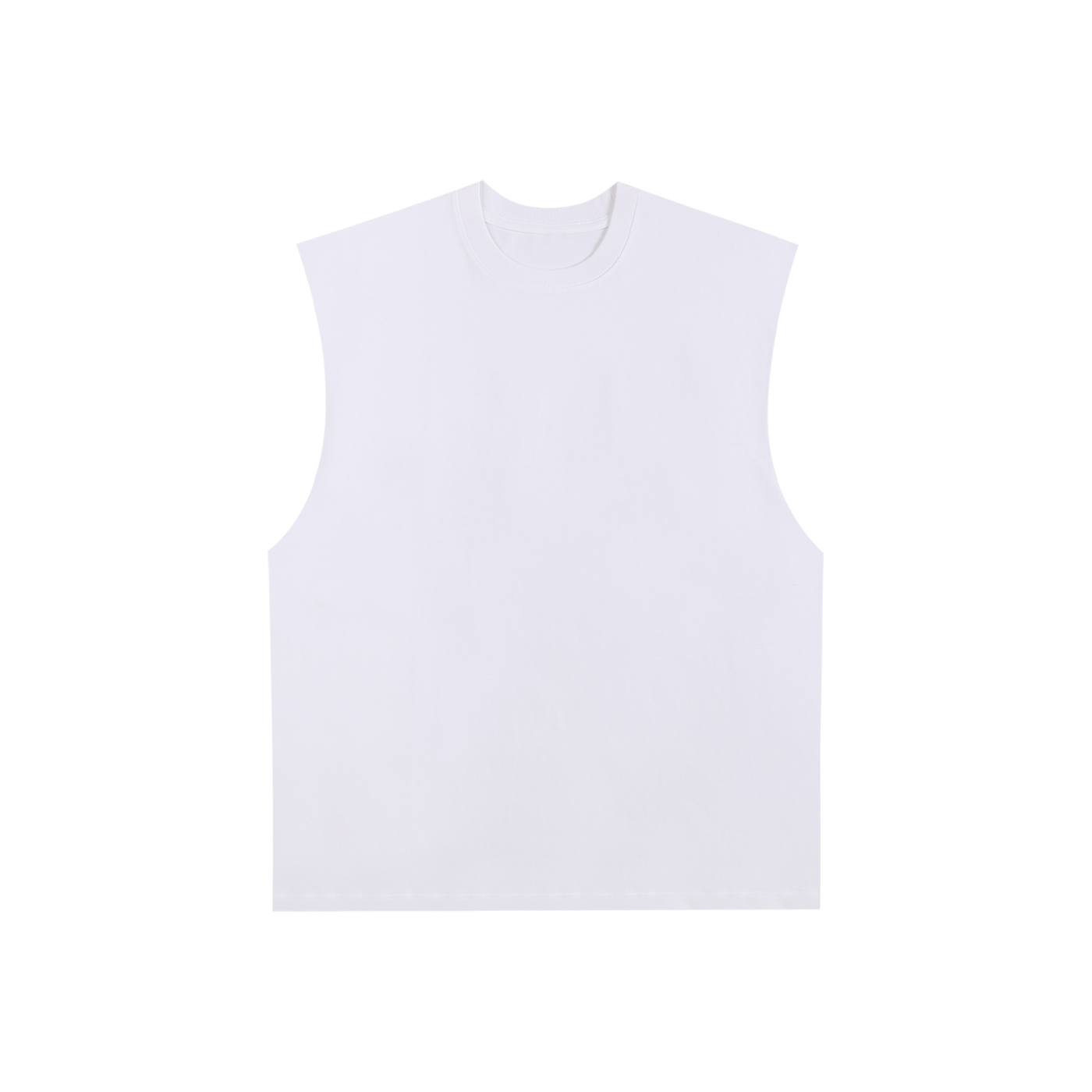 SOL Raw Edge Cotton Tank Top — view 4