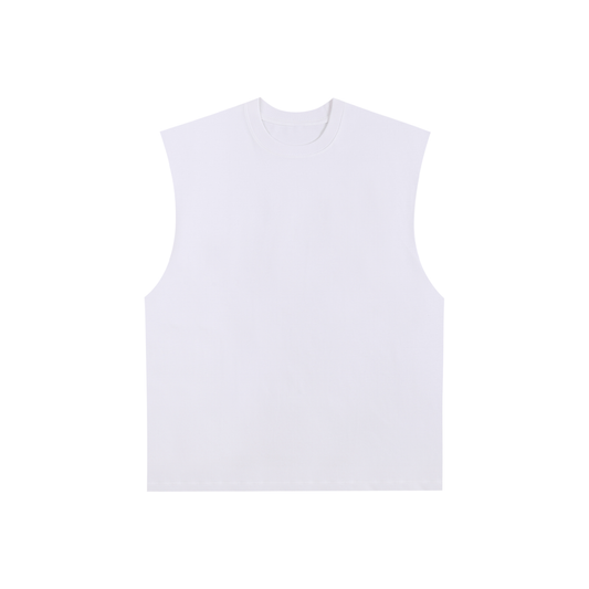 SOL Raw Edge Cotton Tank Top — view 4