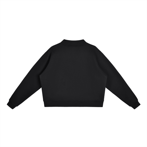 SOL Essential Fleece Mock-Neck Crew Sweatshirt — view 3