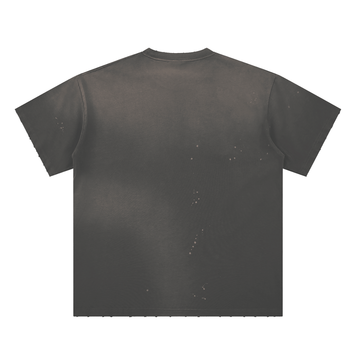 SOL Hand-Frayed Sunfade Paint Splatter T-Shirt — view 7