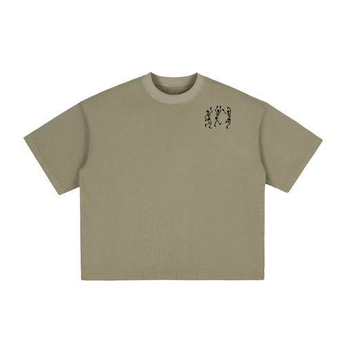 SOL Relic Boxy Tee — vintage wash boxy tee, view 6