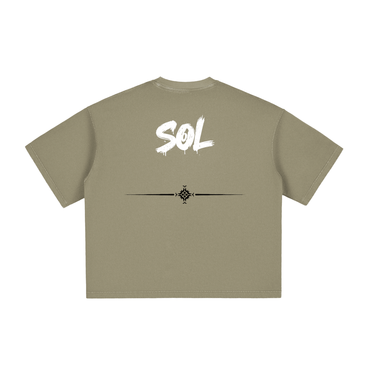 SOL Relic Boxy Tee — vintage wash boxy tee, view 7