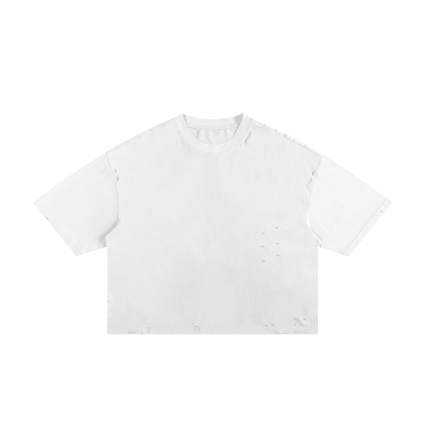 SOL Classic Frayed Boxy Tee — view 4
