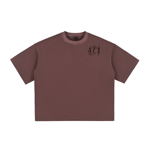 SOL Relic Boxy Tee — vintage wash boxy tee, view 12