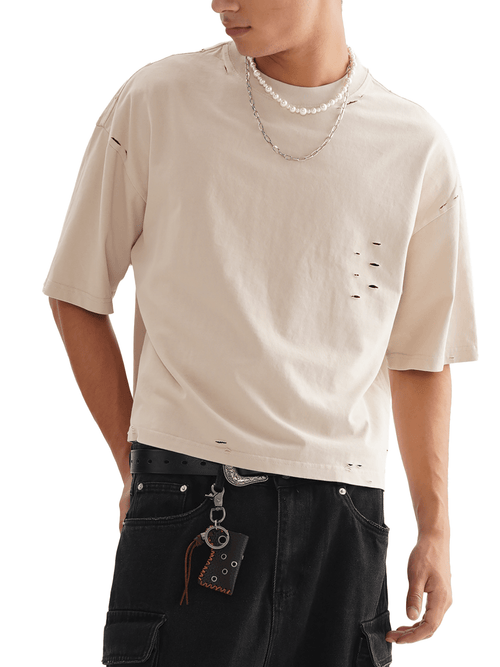 SOL Classic Frayed Boxy Tee — view 8