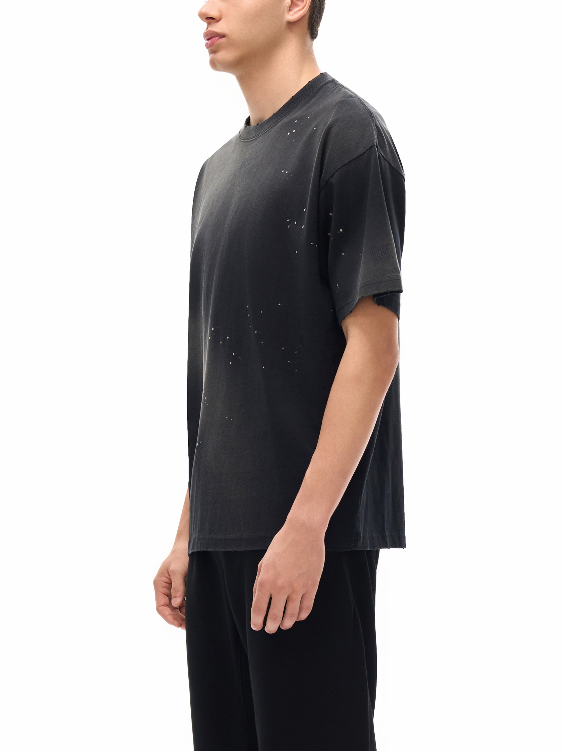 SOL Hand-Frayed Sunfade Paint Splatter T-Shirt — view 8