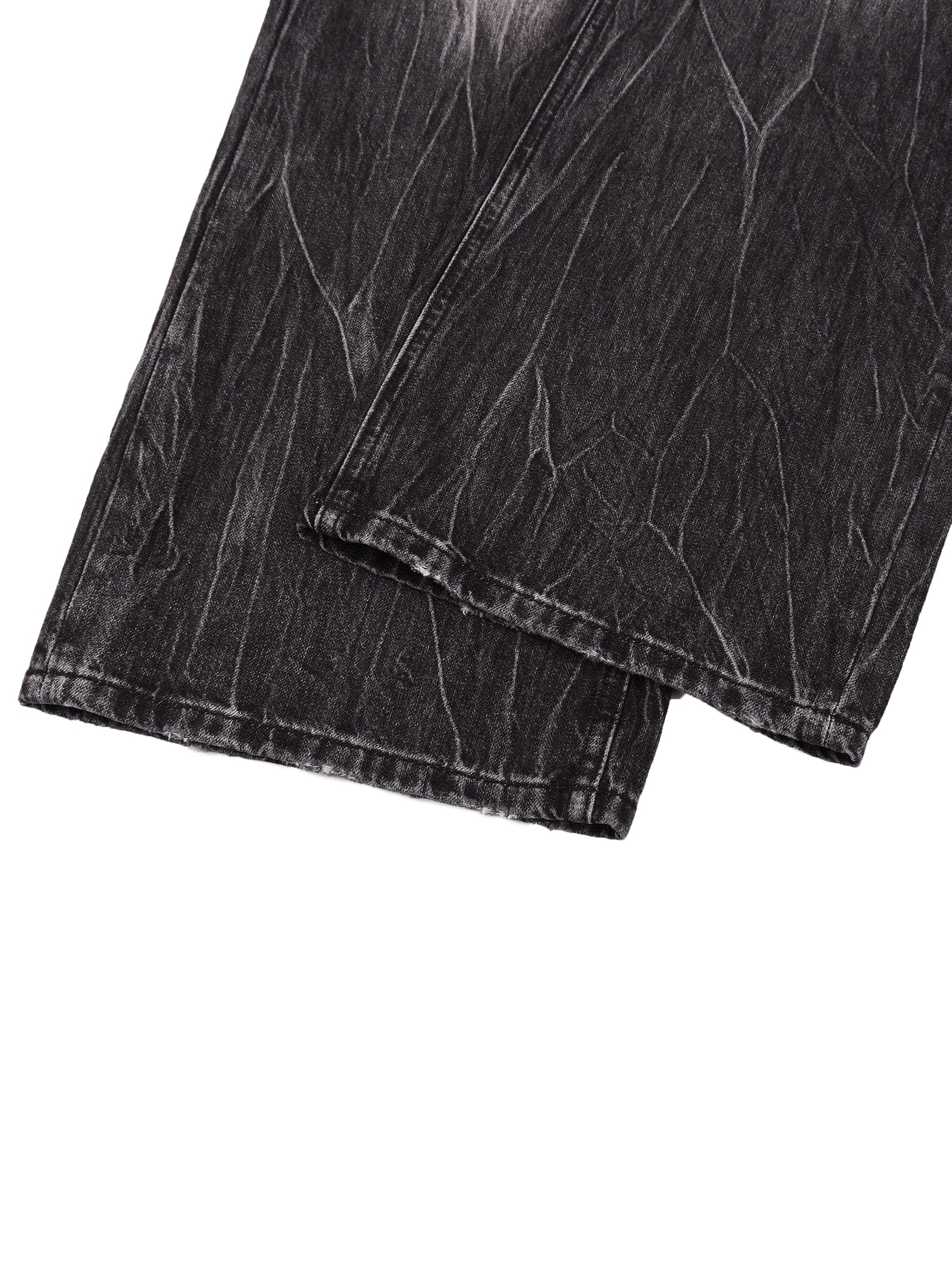 SOL Men's Vintage Wash Wide Leg Jeans — view 10