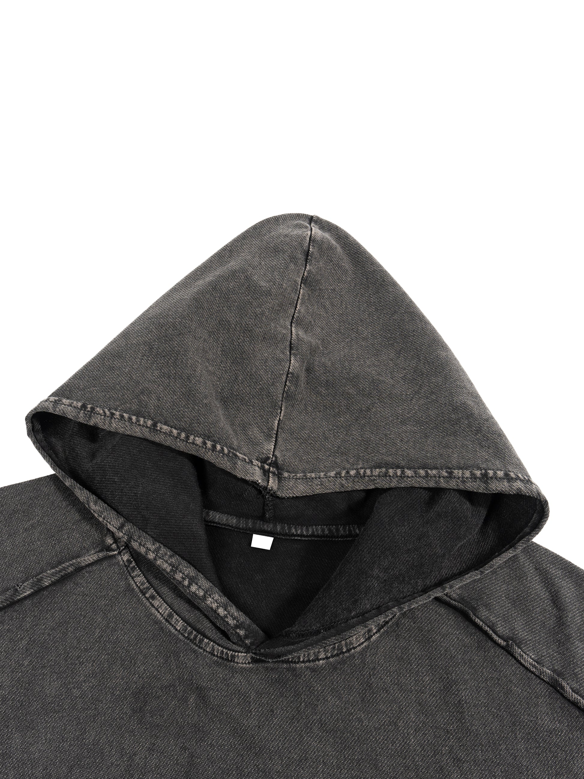 SOL Snow Washed Boxy Hooded Tank Top — view 6