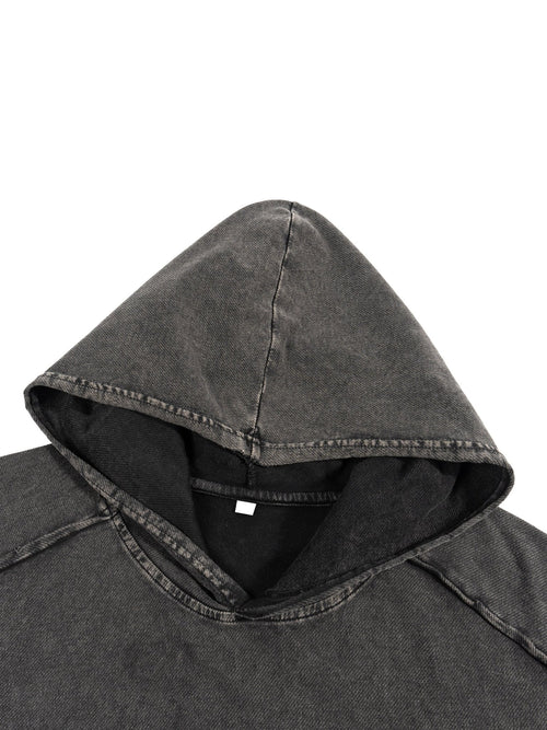 SOL Snow Washed Boxy Hooded Tank Top — view 6