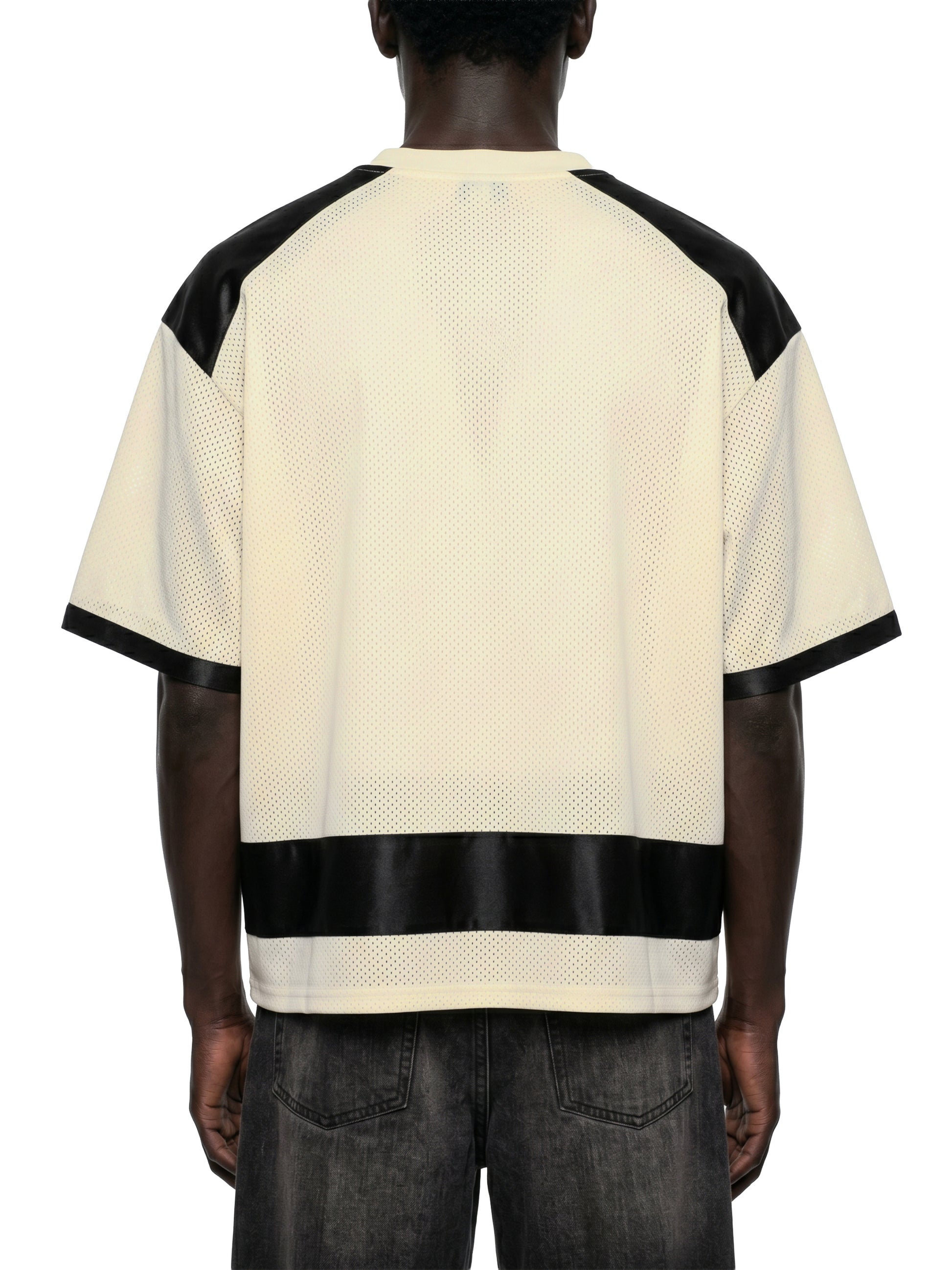 SOL Unisex Raglan Sleeve Mesh Boxy T-Shirt — view 11