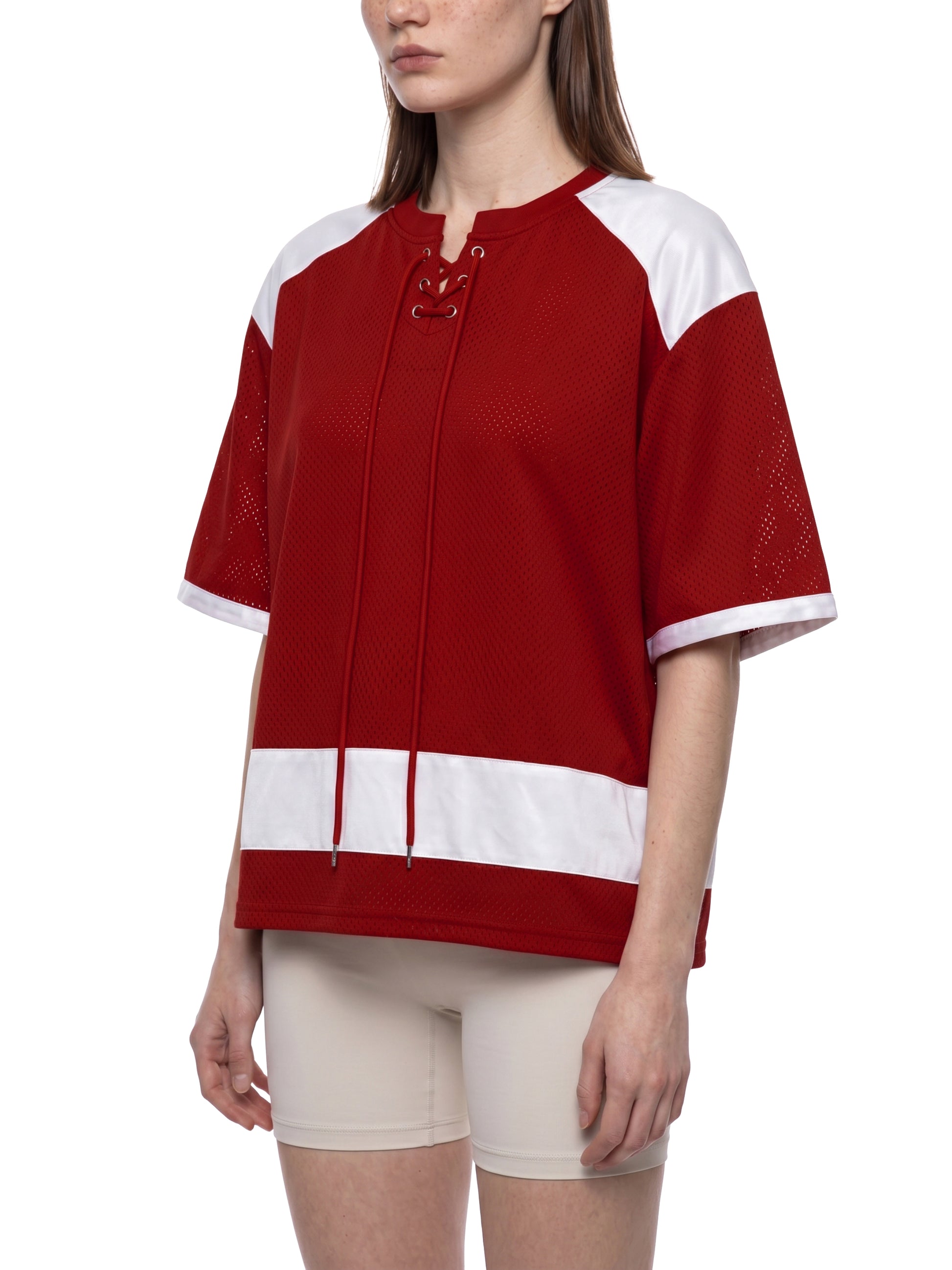 SOL Unisex Raglan Sleeve Mesh Boxy T-Shirt — view 14