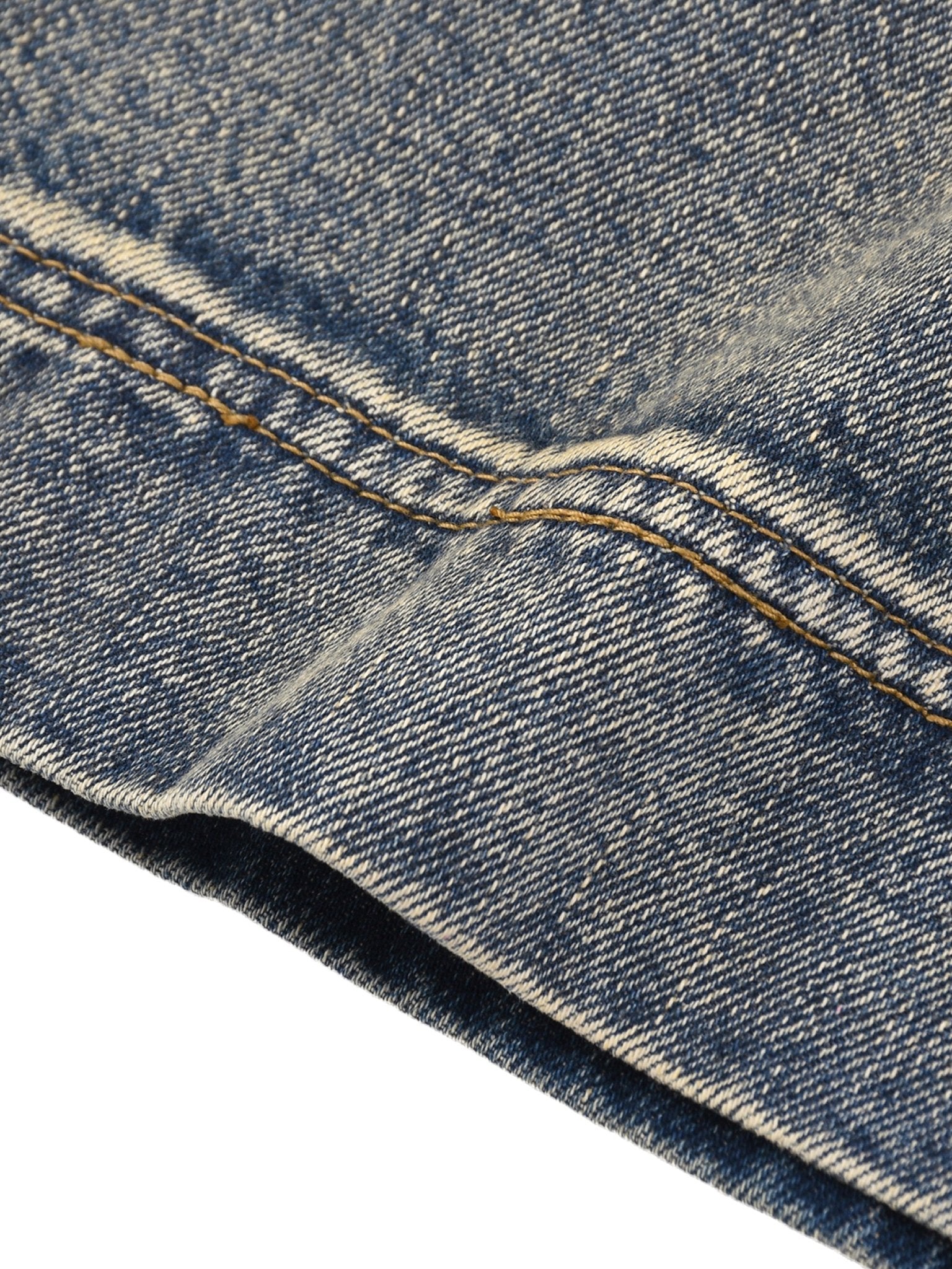 SOL Vintage Wash Baggy Denim Shorts — view 7