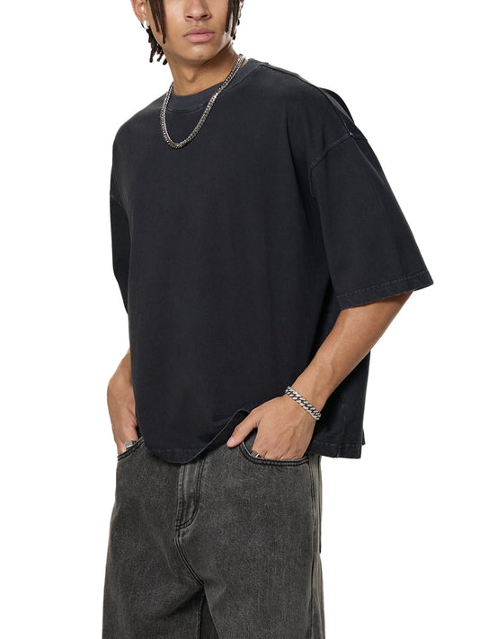 SOL Vintage Washed Boxy T-Shirt — faded boxy streetwear tee