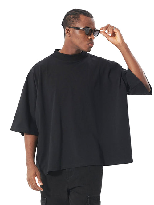 SOL Oversized One-Piece Boxy T-Shirt — seamless 300gsm boxy tee