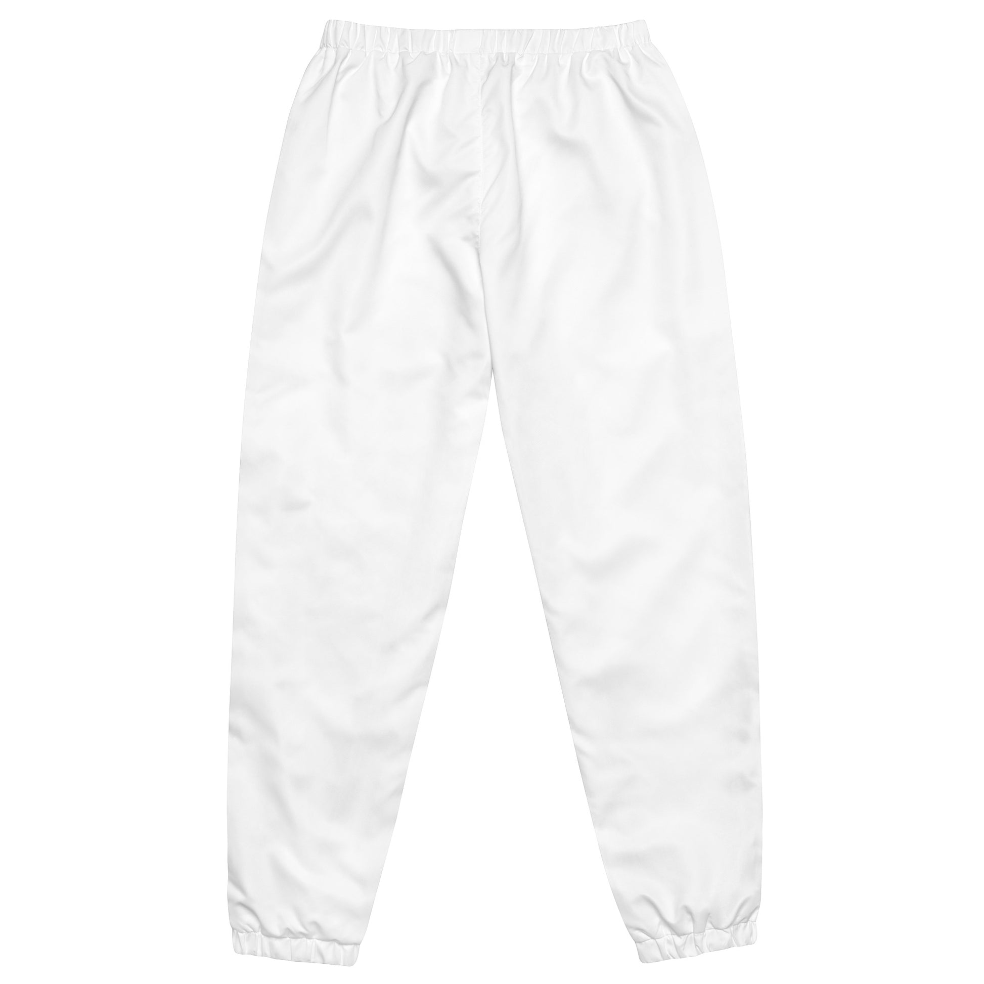 SOL Unisex Track Pants in White — back view