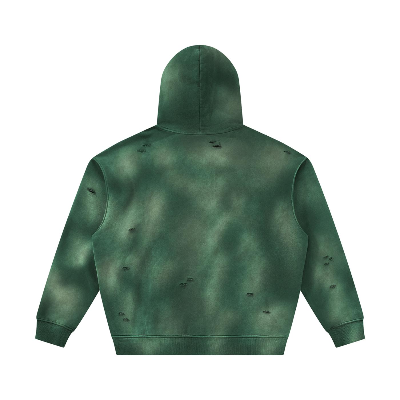 SOL Unisex Sunfade Frayed Fleece Hoodie — view 9