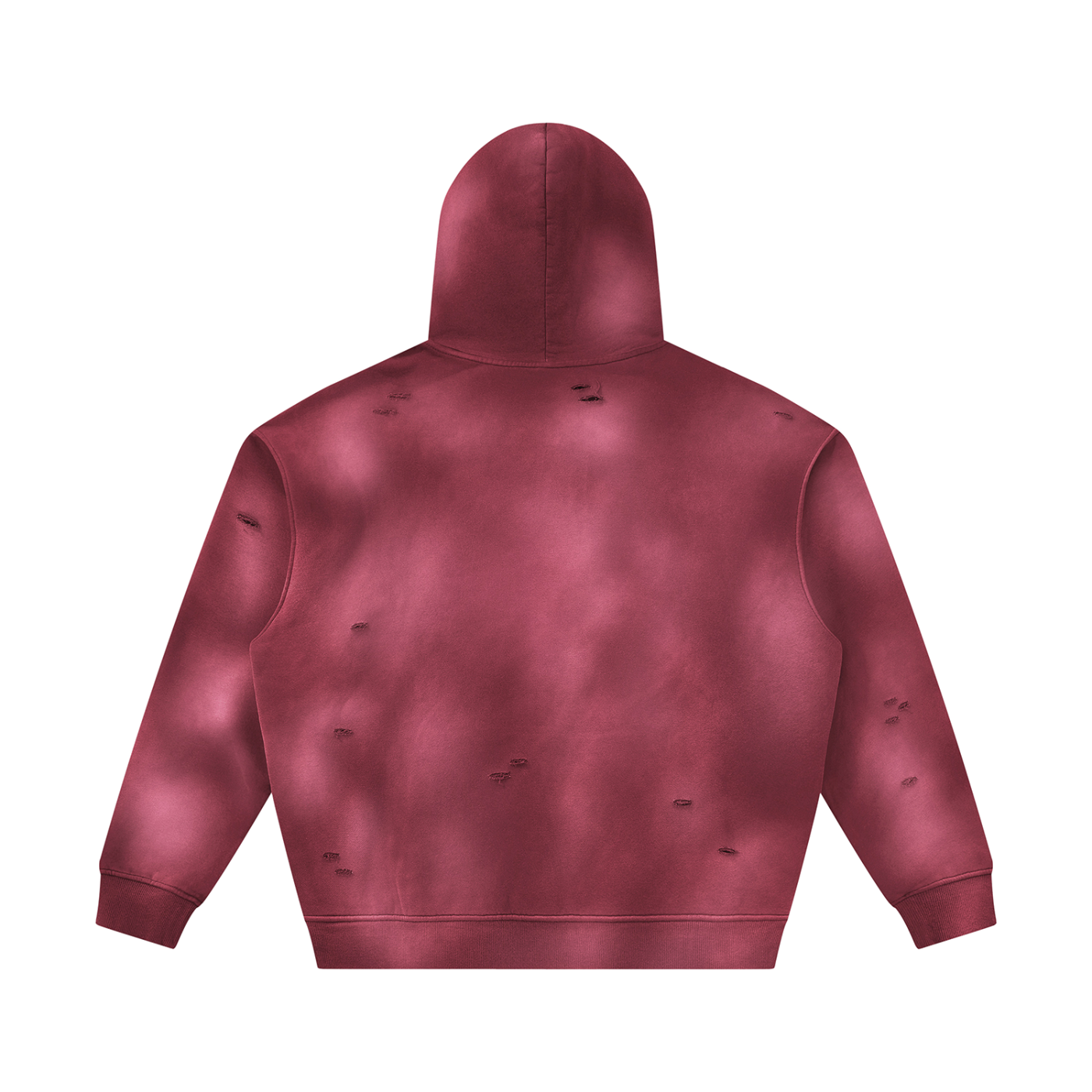 SOL Unisex Sunfade Frayed Fleece Hoodie — view 11