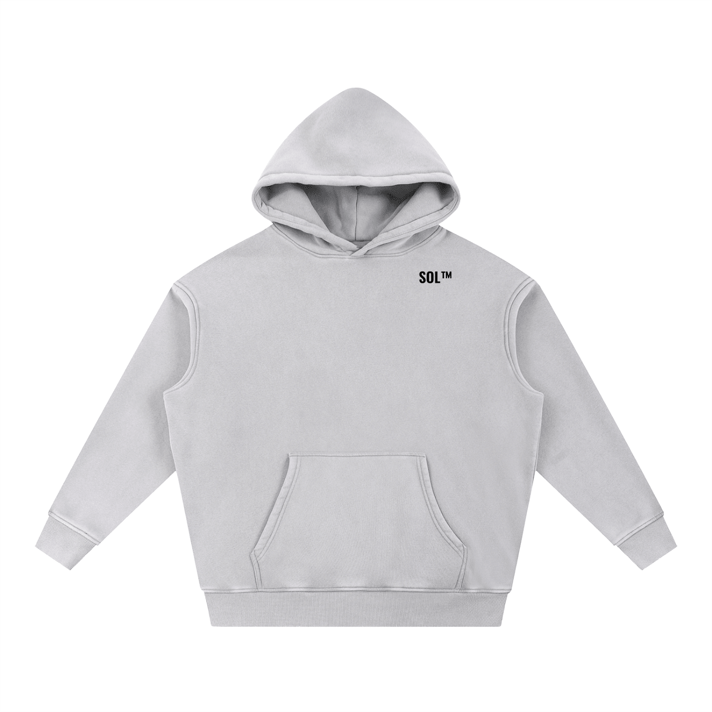 SOL Snow Wash Fleece Oversize Hoodie — view 6
