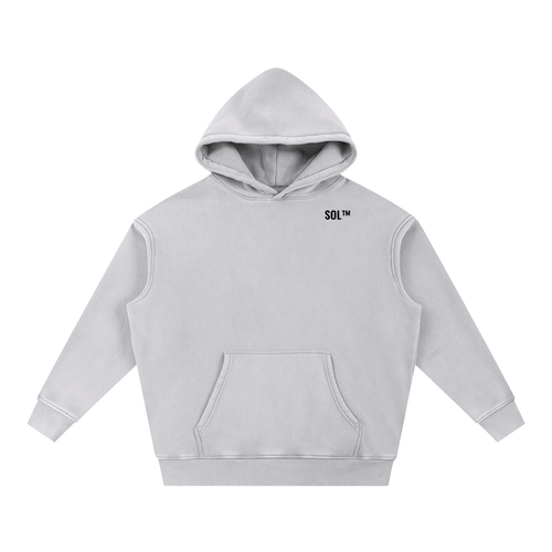 SOL Snow Wash Fleece Oversize Hoodie — view 6