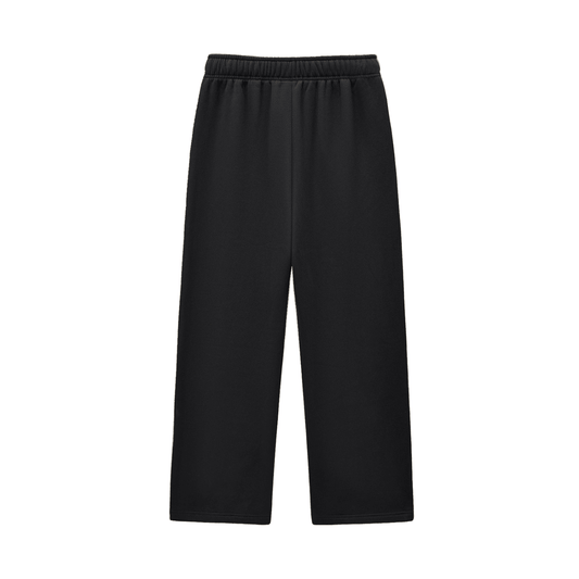 SOL Contrast-Stitched Fleece Sweatpants — back view