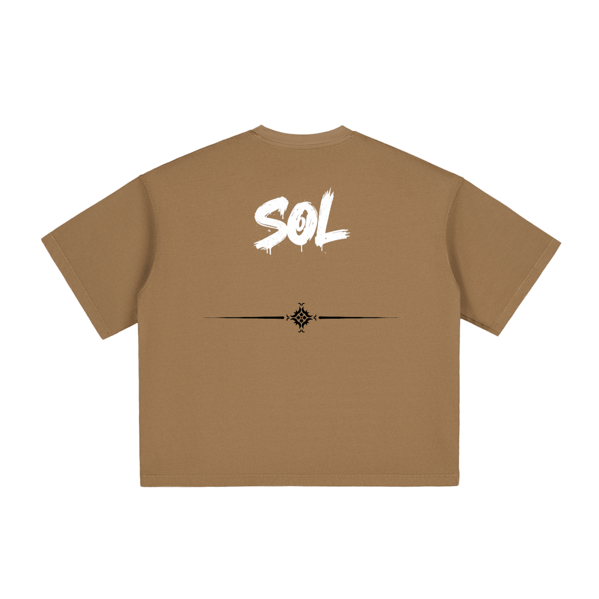 SOL Relic Boxy Tee — vintage wash boxy tee, view 9