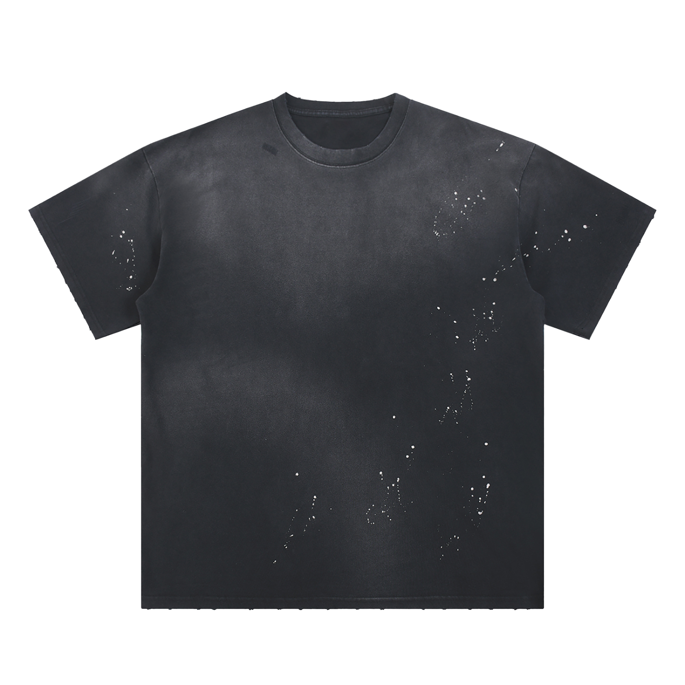 SOL Hand-Frayed Sunfade Paint Splatter T-Shirt — view 2