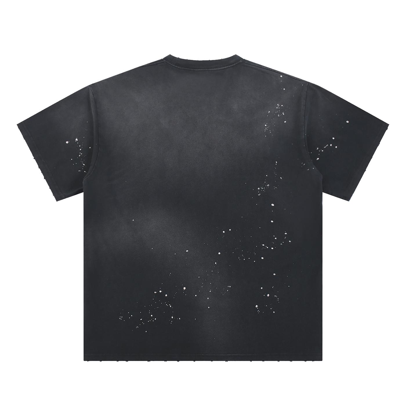 SOL Hand-Frayed Sunfade Paint Splatter T-Shirt — view 3