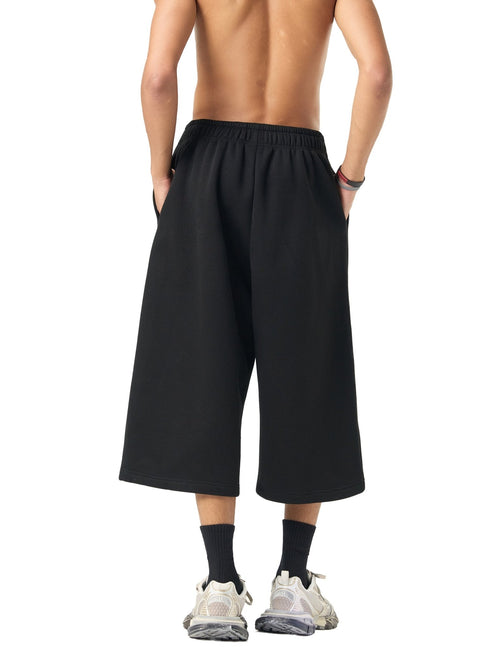 SOL Relaxed Drawstring Three-quarter Sweatpants — alternate view