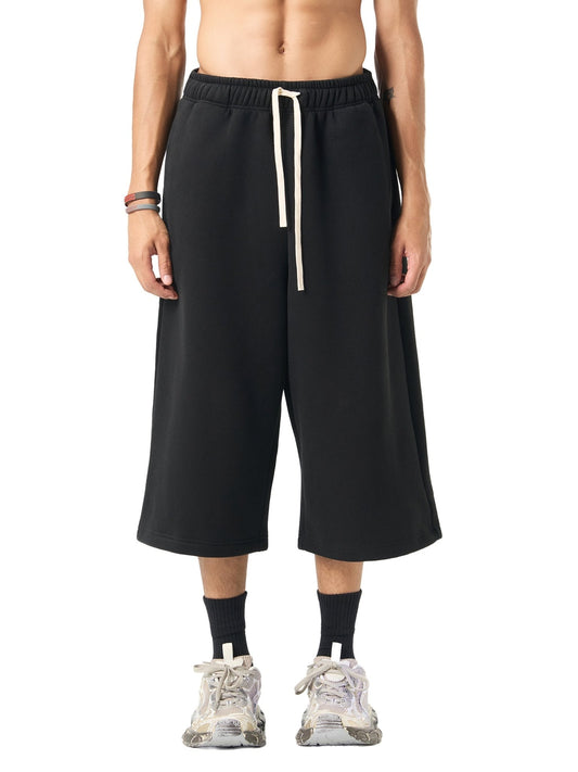 SOL Relaxed Drawstring Three-quarter Sweatpants — alternate view
