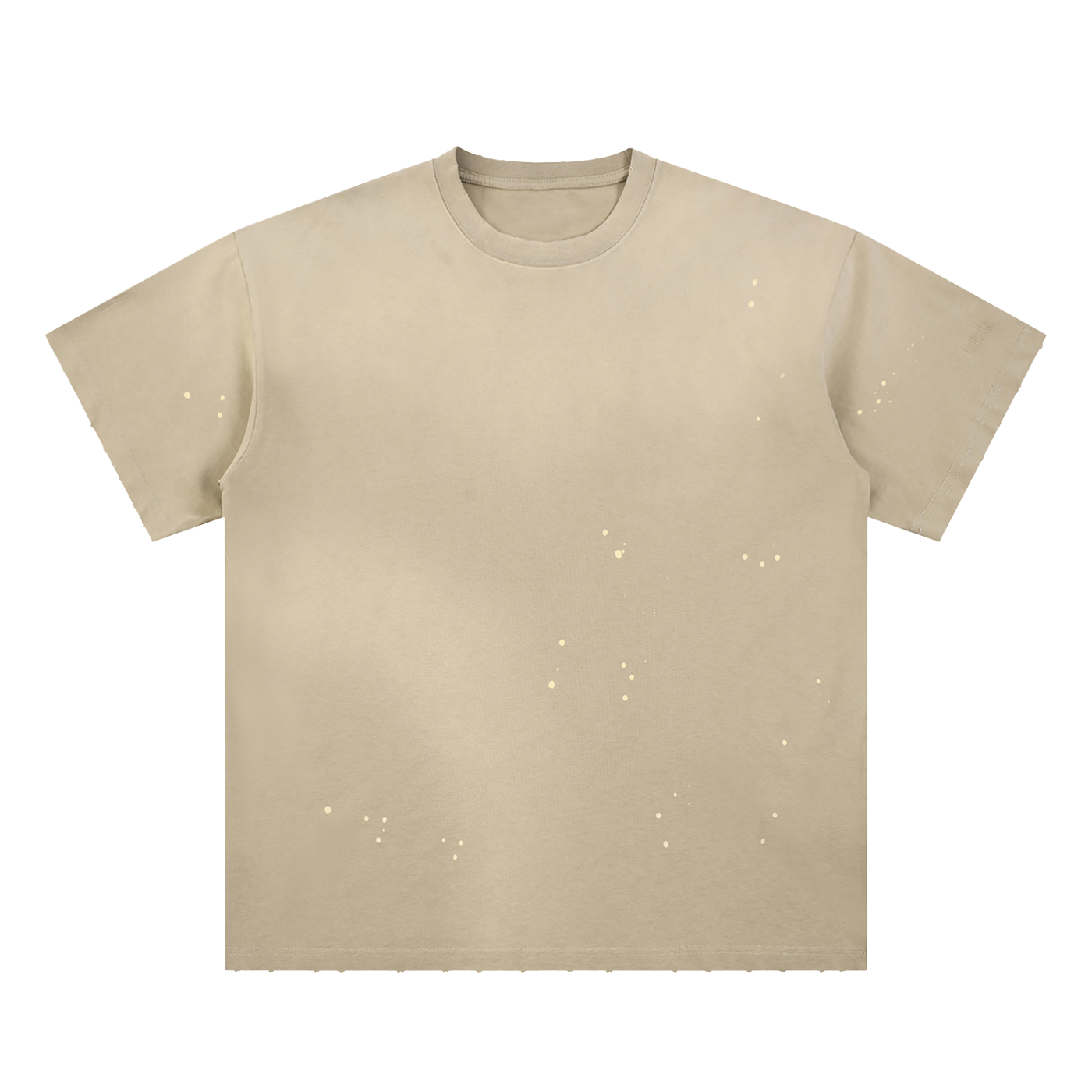 SOL Hand-Frayed Sunfade Paint Splatter T-Shirt — view 4