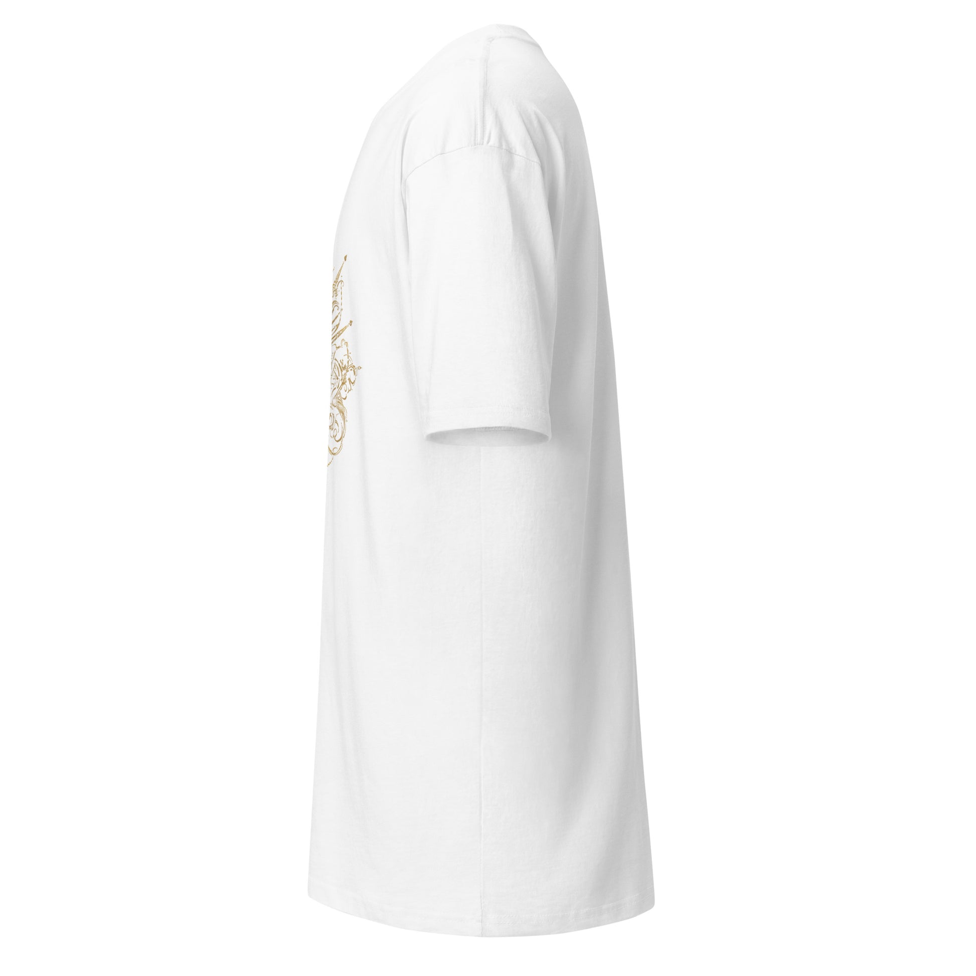 SOL Men's Premium Heavyweight Tee in White — left side view