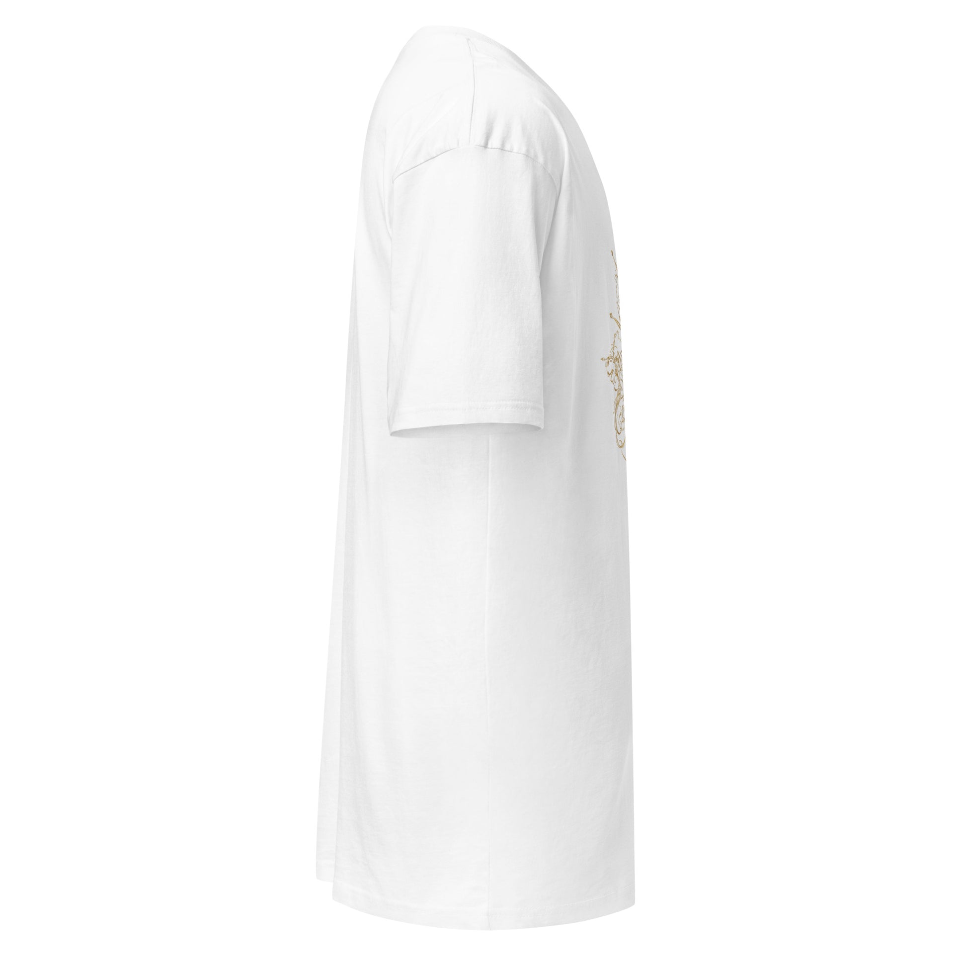 SOL Men's Premium Heavyweight Tee in White — right side view